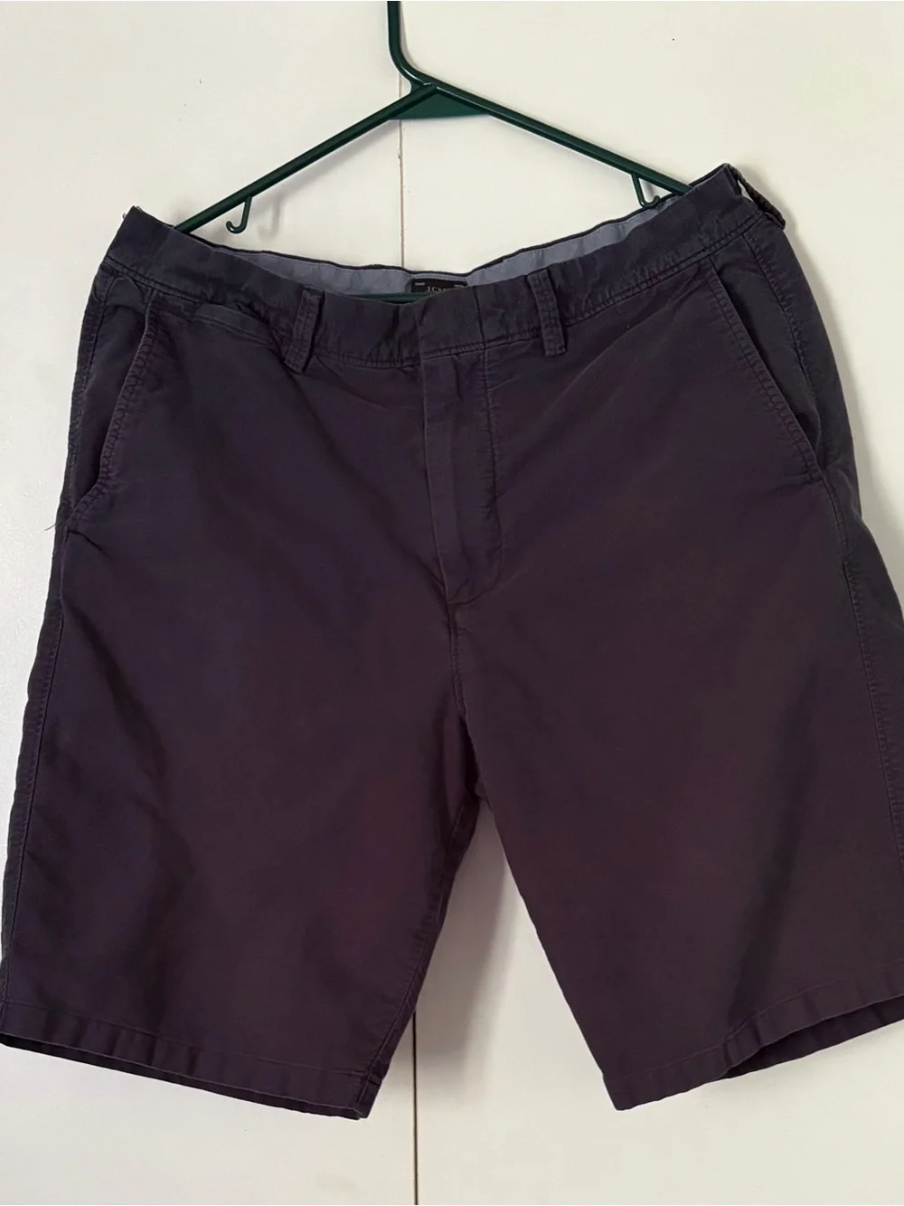 J. Crew Men's Dark Navy Flat-Front Shorts